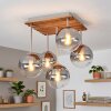 Gastor plafonnier boule 5 lumières rétro Ø 39 cm pour salon et salle à manger