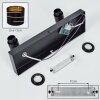 Alsen plafonnier orientable 2 lumières, abat-jour cylindriques ajourés E14