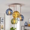 Koyoto plafonnier boule rond 4 lumières E14 ø 38 cm, style moderne vintage