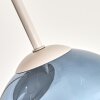 Koyoto plafonnier boule rond 4 lumières E14 ø 38 cm, style moderne vintage