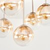 Gastor plafonnier boule 5 lumières en cascade pour salon et salle à manger