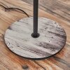 Hora lampadaire industriel salon 2 lumières, spots orientables, hauteur 162 cm