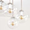 Gastor plafonnier boule 4 flammes rond Ø 38 cm, luminaire de plafond E14