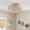 Seloria plafonnier LED rond avec télécommande, lustre plafonnier diamètre 40 cm