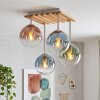 Gastor plafonnier 4 lampes, plafonnier boule, plafonnier rétro boho pour salon