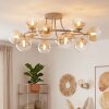 Chehalis plafonnier boule 12 lumières G9 Ø 76 cm pour salon et salle à manger