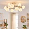Chehalis plafonnier boule G9 12 lumières, luminaire de plafond rond ø 76 cm