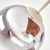 Koyoto plafonnier à globes suspendus, 5 lumières, style boho vintage pour salon