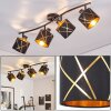 Plafonnier Opatija 4 spots orientables E14, luminaire de plafond moderne