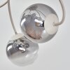 Chehalis plafonnier à globes ronds 6 lumières G9, diamètre 64 cm, style rétro