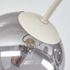 Chehalis plafonnier à globes ronds 6 lumières G9, diamètre 64 cm, style rétro