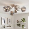Chehalis plafonnier globe 6 lumières, luminaire de plafond rétro ø 64 cm