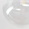 Chehalis plafonnier boule 5 flammes G9 ø 45 cm, luminaire plafond vintage