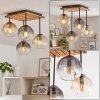 Koyoto plafonnier boule 4 lumières style bohème rétro pour salon et chambre