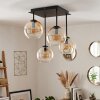 Koyoto plafonnier 4 lumières à boules, douilles E14 pour salon et salle à manger