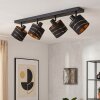 Alsen plafonnier spot de plafond 4 lumières, rampe orientable pour salon