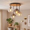 Koyoto plafonnier boule 4 lumières, luminaire de plafond rond style bohème