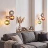 Applique murale moderne Koyoto, set de 2, trois éléments colorés en ligne