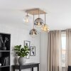 Plafonnier moderne Gastor à 4 lumières en grappe au-dessus de la table à manger