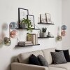 Applique murale Gastor rétro en set de 2, 3 lumières avec verre multicolore