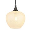 Globo Maxy suspension boule design moderne, luminaire suspendu E27 Ø 24 cm