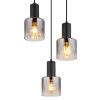NOWA Jack suspension 3 flammes design moderne E27 pour salon et salle à manger
