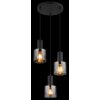 NOWA Jack suspension 3 flammes design moderne E27 pour salon et salle à manger