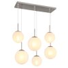 NOWA Kop suspension luminaire 6 flammes E27 moderne pour salle à manger, cuisine, salon