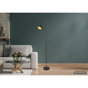 Nowa Jason lampadaire de lecture pour salon moderne, E14, hauteur 145 cm, Ø 20 cm
