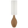 NOWA Anko lampadaire moderne à 2 lumières E27 Ø27 cm 125 cm, interrupteur sur câble