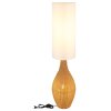 NOWA Anko lampadaire moderne à 2 lumières E27 Ø27 cm 125 cm, interrupteur sur câble