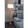 NOWA Gump lampadaire de salon moderne pour coin lecture, abat-jour rectangulaire