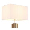 NOWA Forest lampadaire moderne, lampe sur pied avec interrupteur, 150 cm, abat-jour rectangulaire