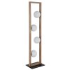 NOWA Nanda lampadaire moderne 4 lumières G9, 5 W, hauteur 110 cm, pour salon