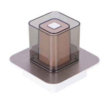 NOWA Fiona plafonnier LED carré, luminaire de plafond moderne 2000 K 90 lm 2,5 W