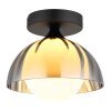 NOWA Eva luminaire de plafond plafonnier rond moderne pour intérieur Ø 20 cm G9