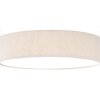 NOWA Conny plafonnier LED rond Ø 50 cm 24 Kelvin 3000 2800 lumens pour salon, cuisine