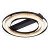 NOWA Rilas plafonnier LED à anneaux moderne Ø 46 cm 21 W 3000 K 2600 lm