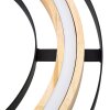 NOWA Rilas plafonnier LED à anneaux moderne Ø 46 cm 21 W 3000 K 2600 lm