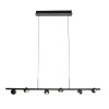 Steinhauer Marcadore suspension LED linéaire à 6 spots orientables, longueur 120 cm