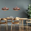 Steinhauer Flinter suspension ronde moderne, luminaire suspendu E27 longueur 50 cm