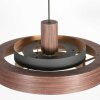 Steinhauer Flinter suspension ronde moderne, luminaire suspendu E27 longueur 50 cm