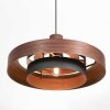 Steinhauer Flinter suspension ronde moderne, luminaire suspendu E27 longueur 50 cm