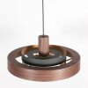 Steinhauer Flinter suspension ronde moderne, luminaire suspendu E27 longueur 50 cm