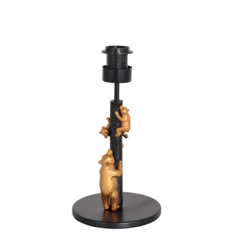 Steinhauer Animaux lampe de table ours grimpant, décorative à poser avec interrupteur E27