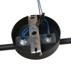 Steinhauer Bambus plafonnier double spot E14 moderne, à 2 lampes orientables