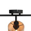 Steinhauer Bambus plafonnier à 3 spots orientables pour salle à manger moderne