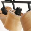 Steinhauer Bambus plafonnier à 3 spots orientables pour salle à manger moderne