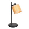 Steinhauer Bambus lampe de table orientable, lampe de lecture de table E14