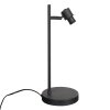 Steinhauer Bambus lampe de table orientable, lampe de lecture de table E14